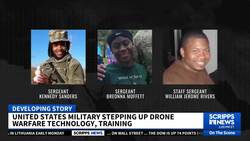 US military stepping up drone warfare technology and training News Clip