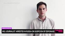 Russia Arrests Wall Street Journal Reporter on Spying Charge News Clip