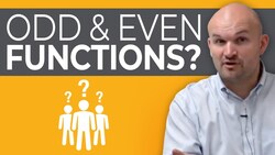 How to understand even functions and how we can determine a function is even Instructional Video