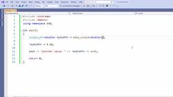 C++ Developer - Smart Pointers Instructional Video