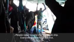 Syrian refugees: the dangerous sea journey to Europe Instructional Video