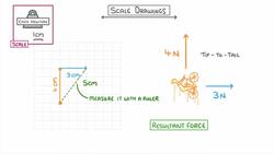 GCSE Physics - Vector Diagrams and Resultant Forces #43 Instructional Video