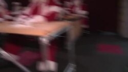 CLEAN : Santas head back to school to train for Christmas News Clip