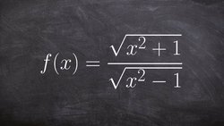 Determine the values a function is undefined and write the domain Instructional Video