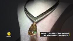Sotheby's showcases rare diamonds worth $100 million in Abu Dhabi​ News Clip