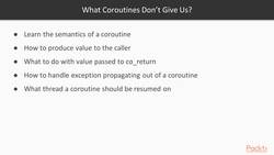 C++ 20 (2a) New Features - Coroutine Anatomy Instructional Video