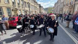 Red Rebels take part in 'Funeral for Nature' ahead of Earth Day News Clip