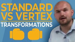 What are the transformations of vertex form of a quadratic compared to standard form Instructional Video