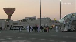 Five Americans Freed From Iran Land in Qatar News Clip