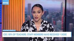 More Than 80% Of Teachers, Staff Have Received 1 Dose News Clip