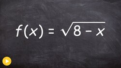 Change in domain based on reflection and translation Instructional Video
