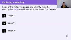 Exploring vocabulary in 'The Wolf, The Duck and the Mouse' Instructional Video