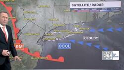 Scattered showers overnight and into Wednesday morning News Clip