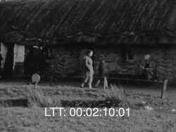 Curling and the North East Coast Exhibition 1929 Stock Footage