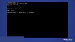 Docker Certified Associate Certification Training Course - Demo - Show Difference Between Entry Point and CMD Instructional Video