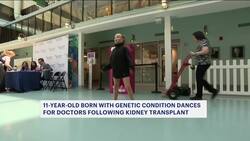 Commack girl dances for doctors following successful kidney transplant surgery News Clip