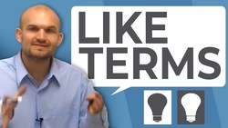 Overview of Combining like terms to apply operations of polynomials Instructional Video