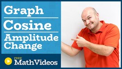 Master Graphing Cosine with a change in the Amplitude Instructional Video