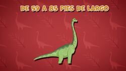 I WONDER - How Big Was The Brachiosaurus? Me Pregunto - Qué Tamaño Tenía El Brachiosaurus? Instructional Video