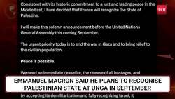 'Not In Favour': Meloni SHUTS DOWN Macron On Palestine Move; ‘If Something Doesn’t Exist…’ News Clip