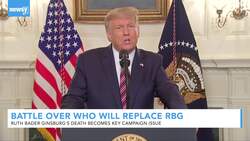 Who's On President Trump's List To Replace Ruth Bader Ginsburg? News Clip