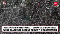 Aerial Views Reveal Devastation In Los Angeles As Wildfires Ravage Neighborhoods | Watch News Clip