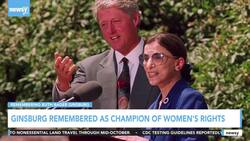 Ginsburg Remembered As A Champion Of Women's Rights News Clip