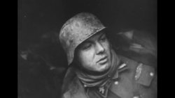 Aftermath of Battle of the Bulge in World War II News Clip