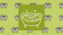 Bath Baby's First Words Baby Learning | Baby Songs | Lullabies The Kiboomers educational Instructional Video