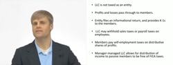 LLC Taxation Instructional Video