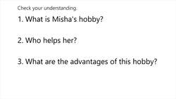 Learning English - Talking About Your Hobbies Instructional Video