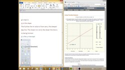 Transformations from slope-intercept form (changed to m and b) Instructional Video