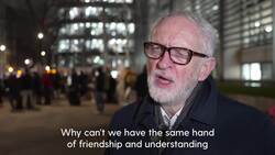 Jeremy Corbyn calls on Government to treat refugees 'like human-beings' News Clip
