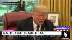 Trump Announces New Trade Deal With Mexico News Clip
