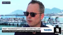 Microsoft's Chief Storyteller Steve Clayton on Future of A.I. News Clip