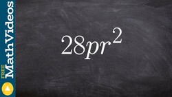 How to factor a monomial to it's linear factors Instructional Video