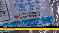 Push to buy 'Made in Canada' products continues despite tariffs pause News Clip