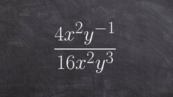 Rules of exponents to help us simplify a rational expression Instructional Video