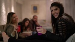 Friends Drinking and Having Fun at House Party - Portrait Stock Footage