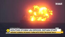 Tel Aviv Sirens Wail After Houthis Fire Cluster Missiles News Clip