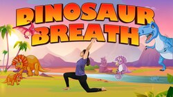 Dinosaur Breathing Exercise for Kids Instructional Video