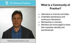 Community of Practice Instructional Video
