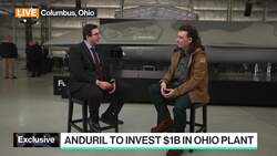 Anduril CEO on Building a New Ohio Plant, an IPO, Working With Trump News Clip