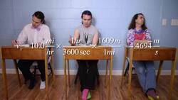 (part 1 of 2) An Introductory Projectile Motion Problem with an Initial Horizontal Velocity Instructional Video