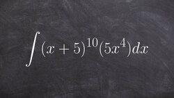 Apply u substitution to a polynomial Instructional Video