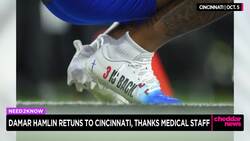Damar Hamlin Returns to Cincinnati, Thanks Medical Staff For Saving Him News Clip