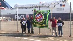 UK: P&O Ferries resumes limited service after 800 staff sacked. News Clip