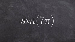 Using period as an aide with periodic functions Instructional Video
