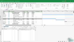 Microsoft Project 2021 From Beginners to Advanced - Add Lag or Lead Time Instructional Video