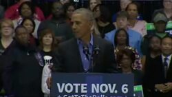 Obama slams Republicans ahead of mid-terms News Clip